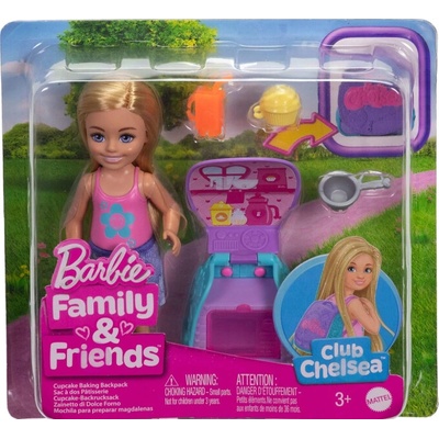 Barbie Chelsea BATOH S MAČIČKO JBF46