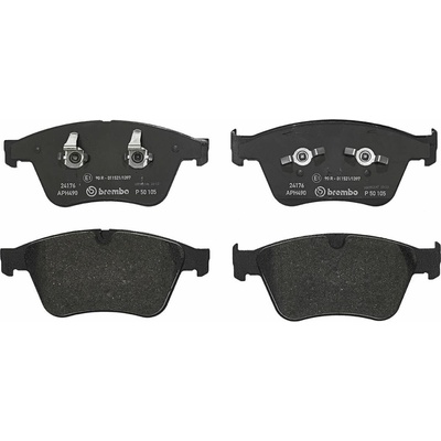 Sada brzdových platničiek kotúčovej brzdy BREMBO P 50 105 P 50 105
