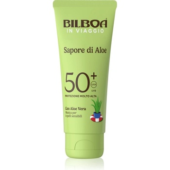 Bilboa Sapore di Aloe Travel слънцезащитен крем с алое вера SPF 50+ 75ml