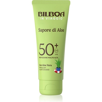 Bilboa Sapore di Aloe Travel слънцезащитен крем с алое вера SPF 50+ 75ml