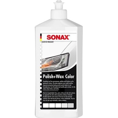 Sonax Polish & Wax Color biela 500 ml