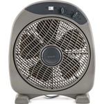 Muhler Вентилатор подов 12''Muhler SMX-1235, Бокс, Мощност 35W, Механично управление, 3 режима, 5 перки, Осцилация, Таймер, Сив (KT-1009316)