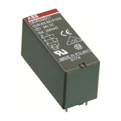 Щепселно реле ABB CR-P012DC2, 1SVR405601R4000 - 2c/o, A1-A2=12VDC, 250V/8A (1SVR405601R4000)