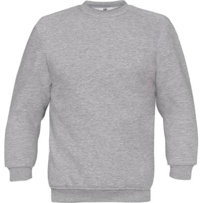 B&C Collection B&c КОМПЛЕКТ ЗА ДЕЦА / Детски суитшърт - светло сив меланж 140 (01068061064)