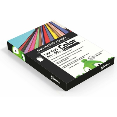 Alza Color A4 čierny 80g 100 listov