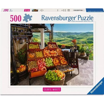 Ravensburger Пъзел Ravensburger от 500 части - Пазар за плодове, Хърватия (12001814)