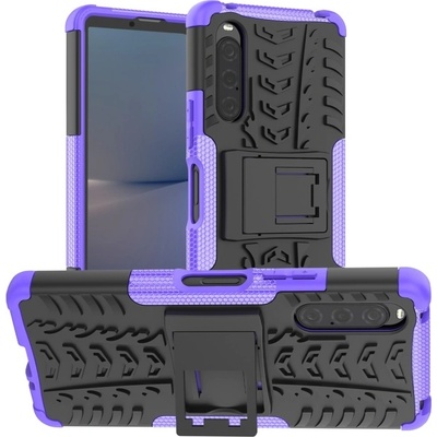 VSECHNONAMOBIL 62851 STAND Extra odolný obal Sony Xperia 10 V fialový – Zbozi.Blesk.cz