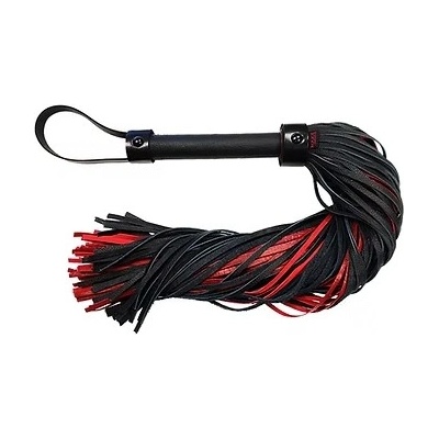 ostatní ROUGE Leather Flogger (Burgundy with Black Accessories Ananconda)
