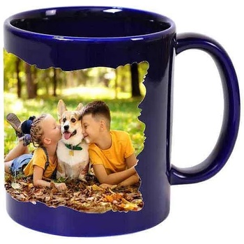 Image 1 of Тъмносиня чаша с Ваша снимка1