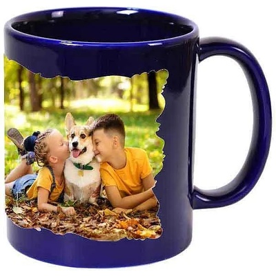 Тъмносиня чаша с Ваша снимка1