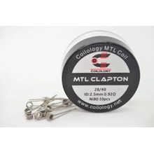 Coilology MTL Clapton predmotané špirálky Ni80 0,92ohm 10ks