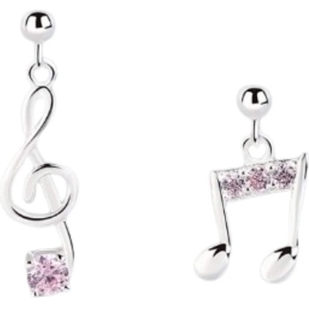 Silenti Jewelry Сребърни обеци "Мелодия