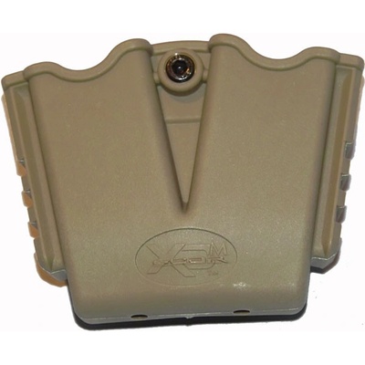 China plastová dvoj pro pistolový zásobník písková