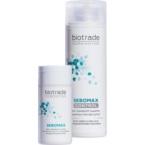 Biotrade Sebomax Комплект - Шампоан против пърхот Control и Лосион против пърхот, 200 + 100 ml - baby