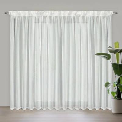 EUROFIRANY ZÁCLONA NA PÁSCE HERA 300X270 CM VZOROVANÁ