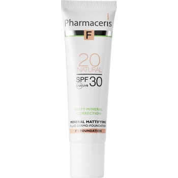 Pharmaceris F-Fluid Foundation matující fluidní make-up SPF30 20 Natural 30 ml