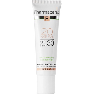 Pharmaceris F-Fluid Foundation matující fluidní make-up SPF30 20 Natural 30 ml