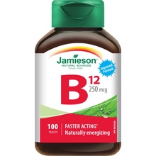 Jamieson Vitamín B12 kyanokobalamín 250mcg 100 tablet