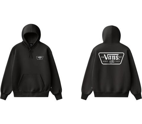 Vans KNU PATCH Pullover černá