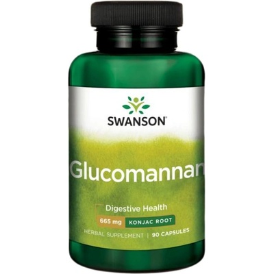Swanson Glucomannan / Konjac Root 665 mg [90 капсули]