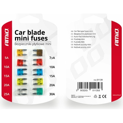 Amio autopoistky MINI 10ks blister