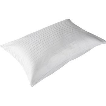 Dadka atlas grádl Polycotton biely pruh 40 x 40 cm