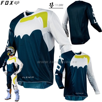 Fox Racing Flexair Hifeye bielo-modrý