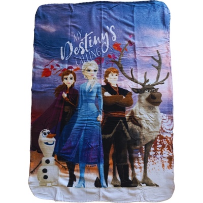 Exity KFT Dětská deka FROZEN My destiny’s calling polar fleece