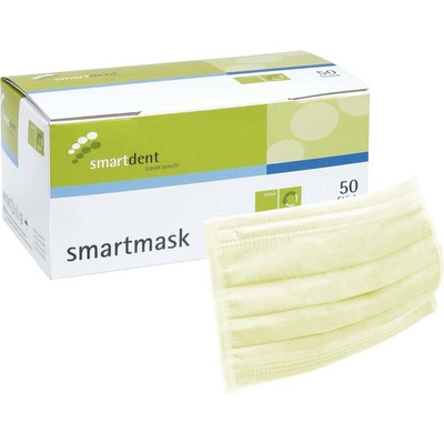 Smartdent Ústenka Smartmask žlutá 50 ks