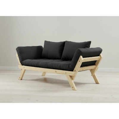 Karup design BEBOB SOFA natural pine borovice 75*200 cm dark grey