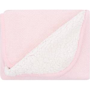 Kikkaboo Плетено памучно одеяло с шерпа Dream Big Pink (31103010046) - tary