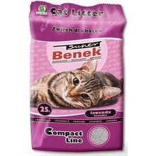 Benek Super compact bentonitové stelivo vôňa levandule 25 L