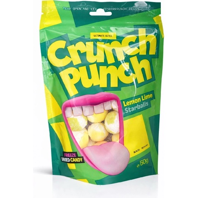 Crunch Punch Lemon Lime Szarballs 50 g
