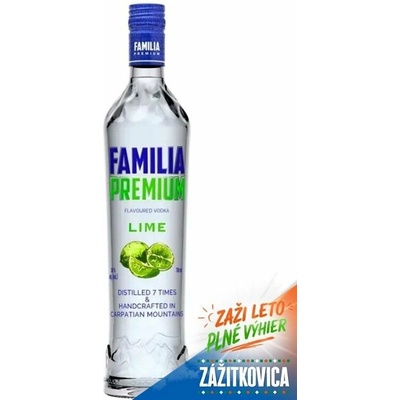 FAMILIA Premium Lime 38% 0,7 l (čistá fľaša)