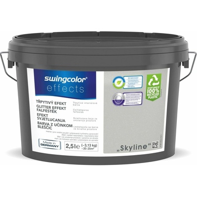 Swingcolor Barva s efektem třpytivým 2,5 l skyline matná 6196.U02,5.7571