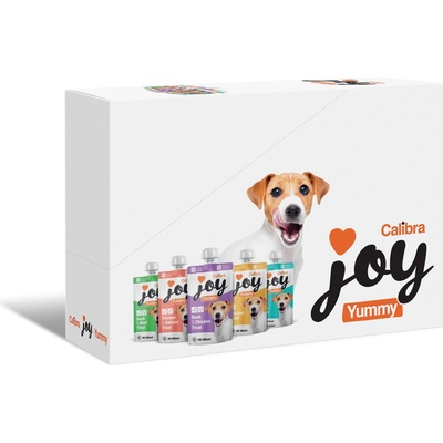Calibra Joy Yummy Dog kapsa Multipack 5 x 100 g