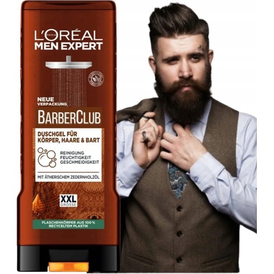 L'Oréal Men Expert Barber Club sprchový gél 300 ml
