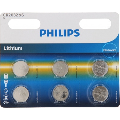 Philips CR2032 6ks CR2032P6/01B