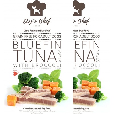Dog´s Chef Bluefin Tuna steak with Broccoli 2 x 15 kg