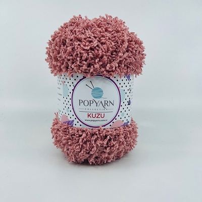 POPYARN Příze Kuzu B014 - staorůžová, 100g 100m