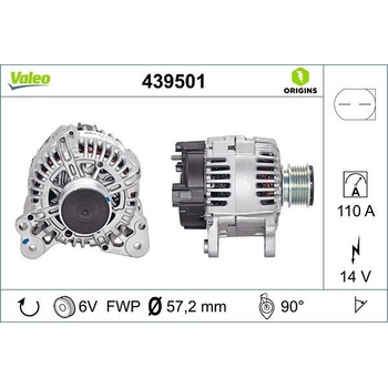 Generátor VALEO 439501