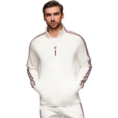 Ombre Sweatshirt OM-SSZP-0224 V-2 white