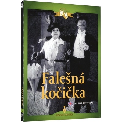 Falešná kočička , němý film s Vlastou Burianem DVD