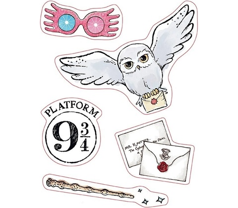Samolepky Harry Potter Magical Objects