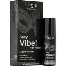Orgie Sexy Vibe! tekutý vibrátor High Voltage 15 ml