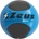 ZEUS Beach Soccer Ball black blue