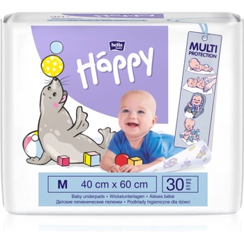 Bella Baby Happy SIze M еднократни подложки за смяна на пелените 40x60 cm 30 бр