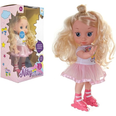 Teddies Niky bruslařka česky mluvící 40cm – Hledejceny.cz