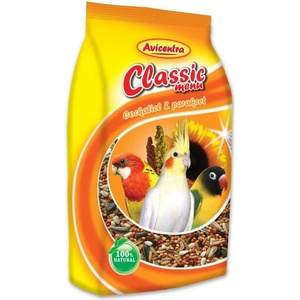AVICENTRA Храна Avicentra Classic малък папагал 1кг (722-0447)