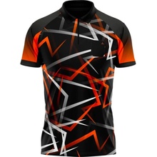 Arraz shirt Flare black orange